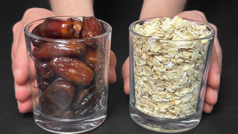 Cette méthode rapide transforme flocons d’avoine et dattes en un dessert irrésistible…