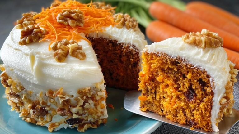 Une idée toute simple pour un gâteau santé aux carottes prêt en seulement 15 minutes…